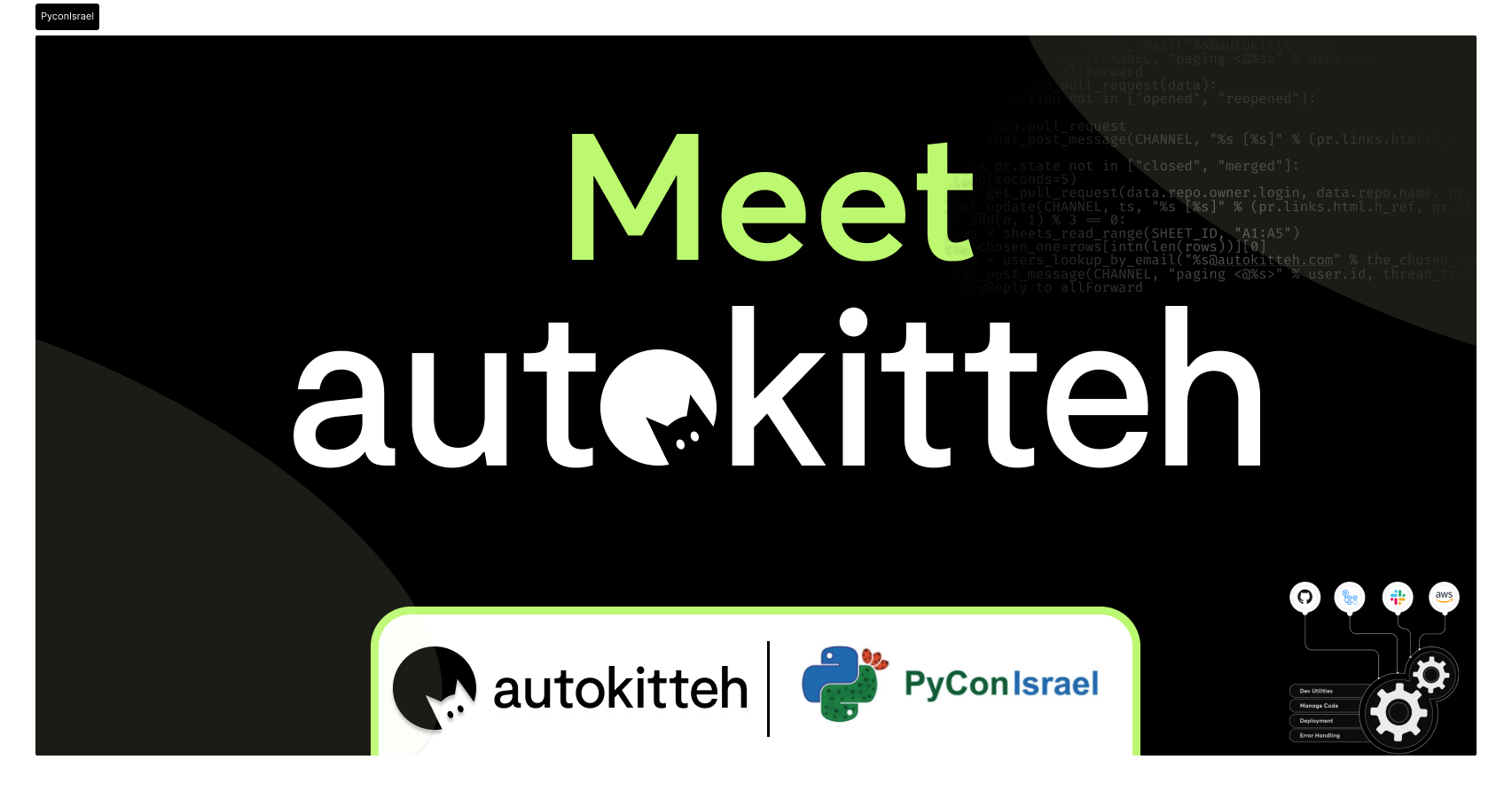 Image of AutoKitteh sponsor post